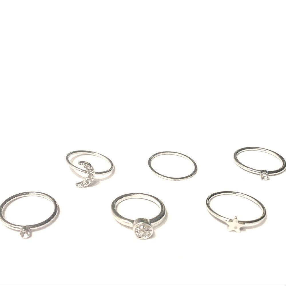 🍍3/$15🍍 Assorted Silver Tone Rings
